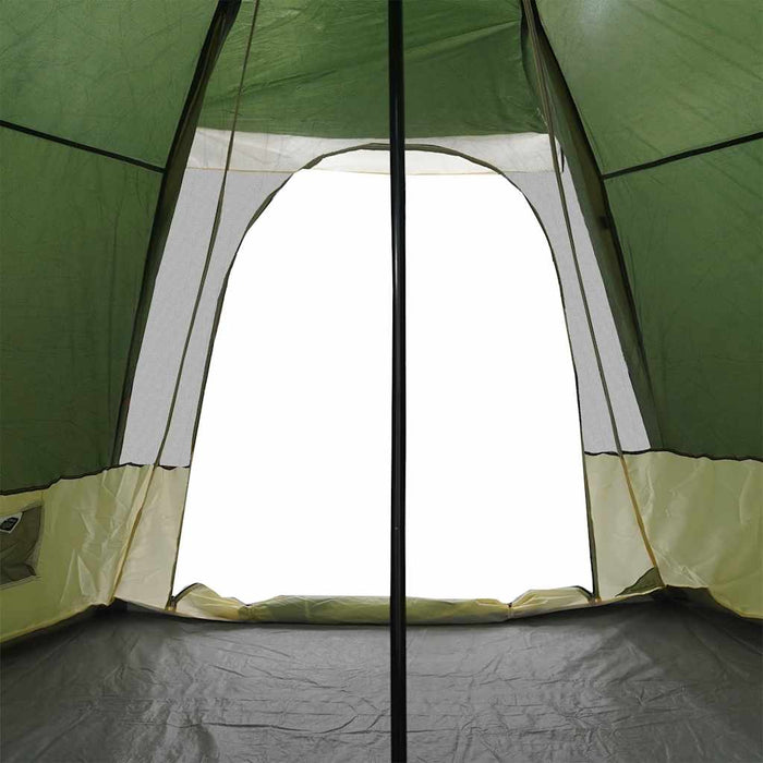 Cort de familie Tipi pentru 6 persoane, verde, impermeabil - WALTI WALTI