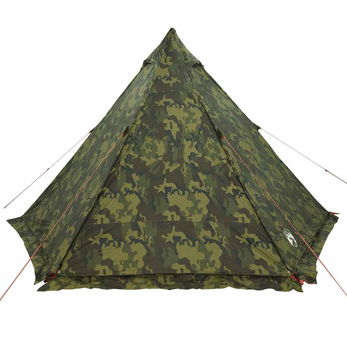 Cort de familie Tipi pentru 6 persoane, camuflaj, impermeabil - WALTI WALTI