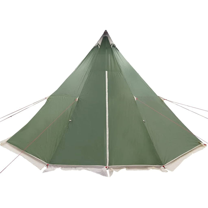 Cort de familie Tipi pentru 8 persoane, verde, impermeabil WALTI