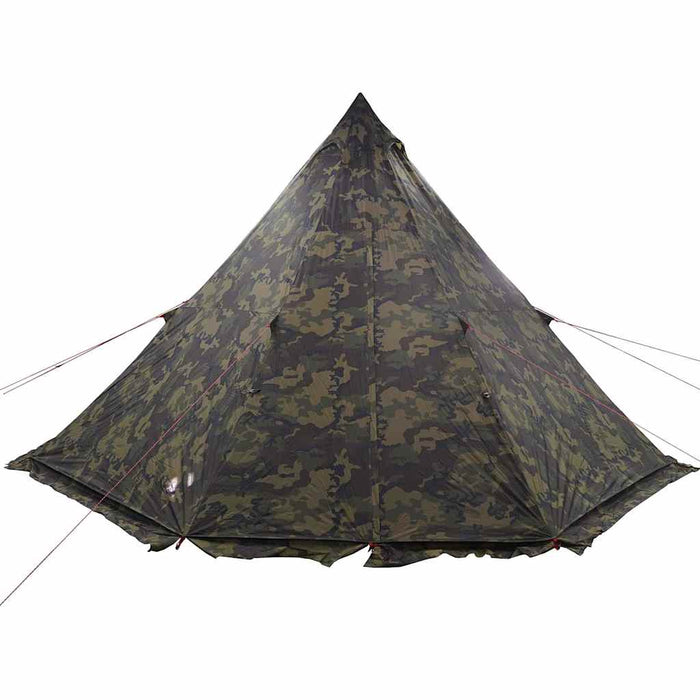 Cort de familie Tipi pentru 8 persoane, camuflaj, impermeabil WALTI