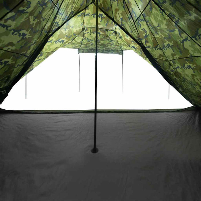 Cort de familie Tipi pentru 8 persoane, camuflaj, impermeabil WALTI