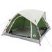 Cabină cort de camping, 4 persoane, verde, impermeabil - WALTI WALTI
