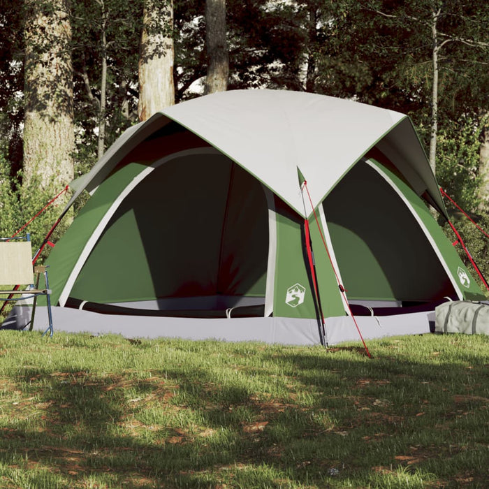 Cabină cort de camping, 4 persoane, verde, impermeabil - WALTI WALTI