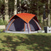 Cabină cort de camping 4 persoane gri și portocaliu impermeabil - WALTI WALTI