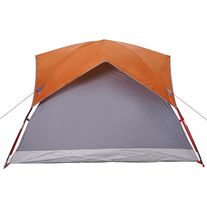 Cabină cort de camping 4 persoane gri și portocaliu impermeabil - WALTI WALTI