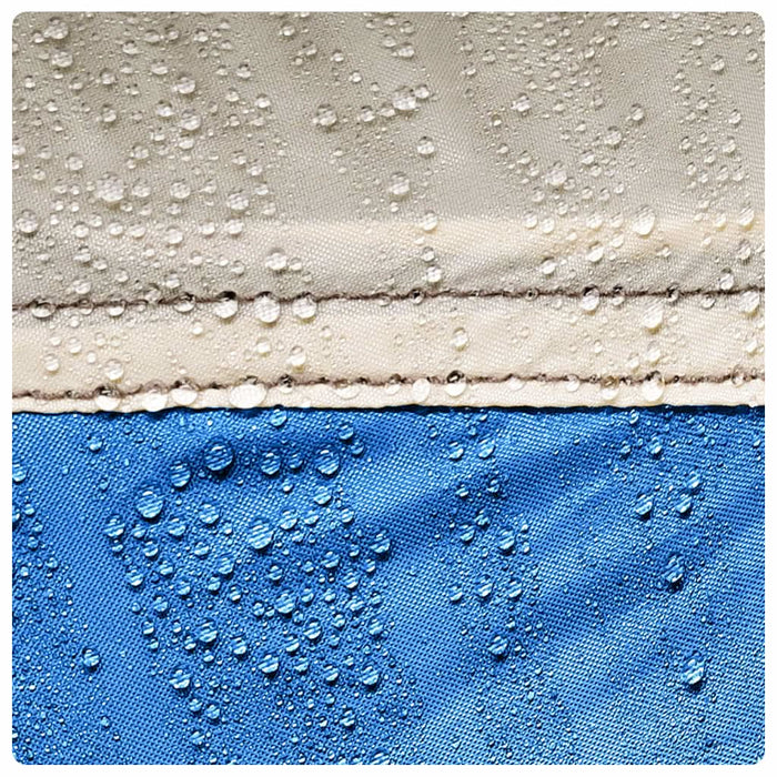 Cort de plajă 2 persoane, albastru azur, impermeabil - WALTI WALTI