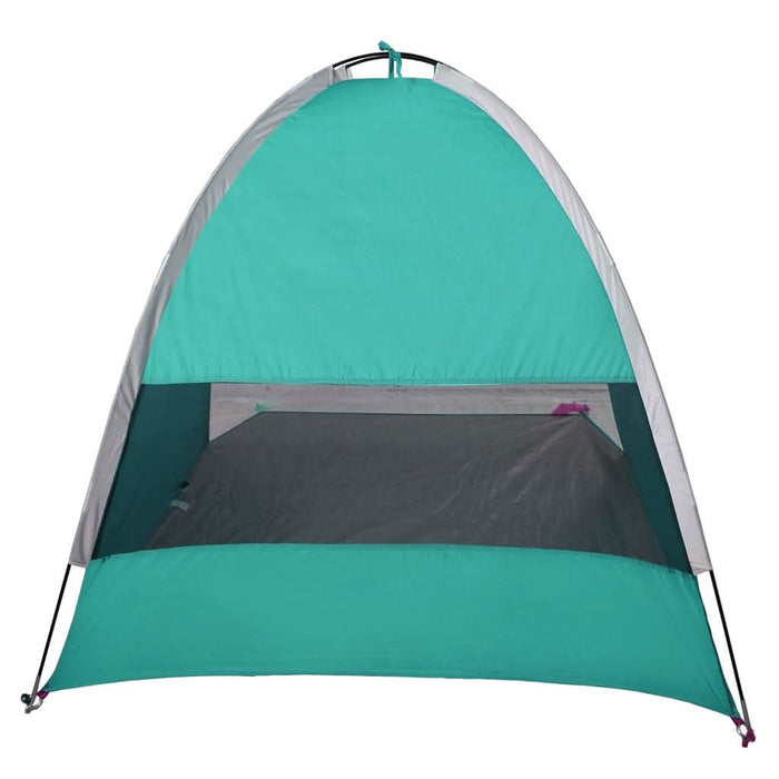 Cort de plajă 3 persoane, verde marin, impermeabil - WALTI WALTI