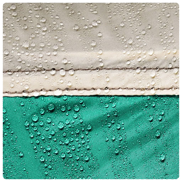 Cort de plajă 3 persoane, verde marin, impermeabil - WALTI WALTI