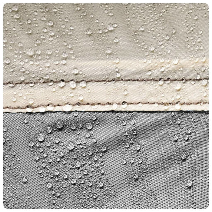 Cort de plajă 3 persoane, gri, impermeabil - WALTI WALTI