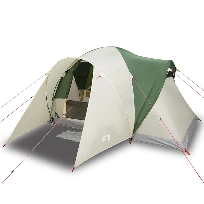 Cort de camping cupolă pentru 6 persoane, verde, impermeabil - WALTI WALTI