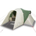 Cort de camping cupolă pentru 6 persoane, verde, impermeabil - WALTI WALTI