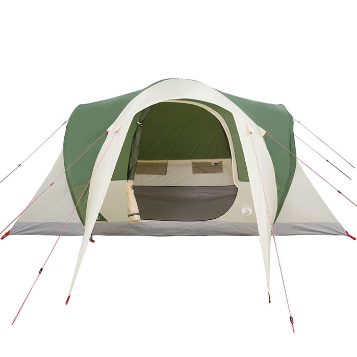 Cort de camping cupolă pentru 6 persoane, verde, impermeabil - WALTI WALTI
