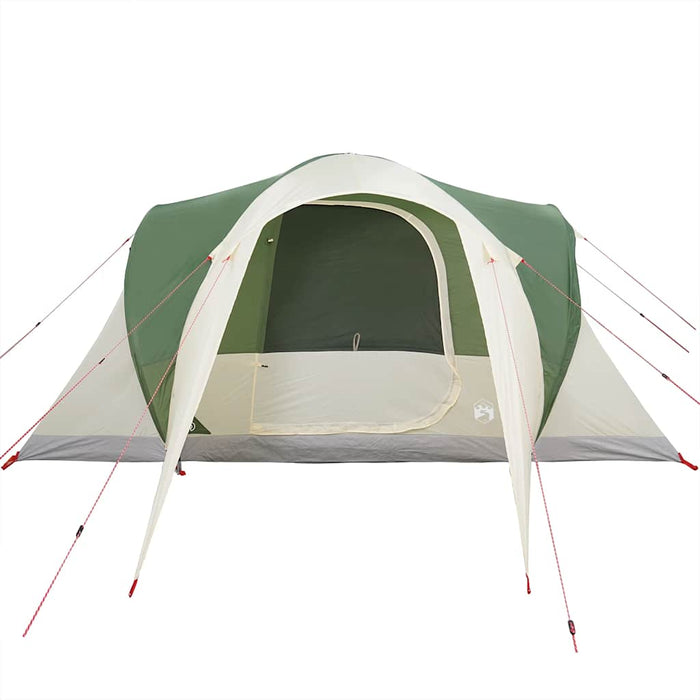 Cort de camping cupolă pentru 6 persoane, verde, impermeabil - WALTI WALTI