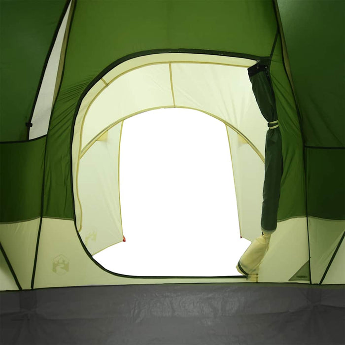 Cort de camping cupolă pentru 6 persoane, verde, impermeabil - WALTI WALTI