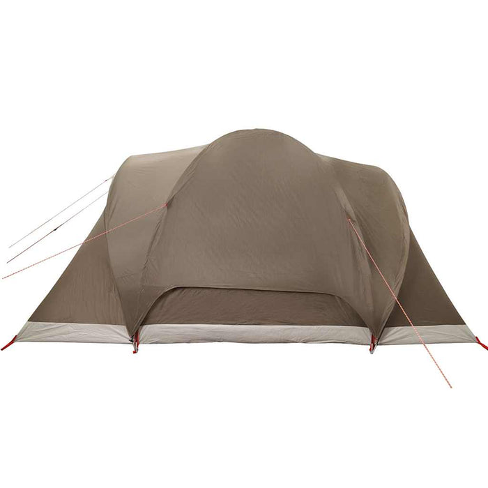 Cort de camping cupolă pentru 6 persoane, maro, impermeabil - WALTI WALTI