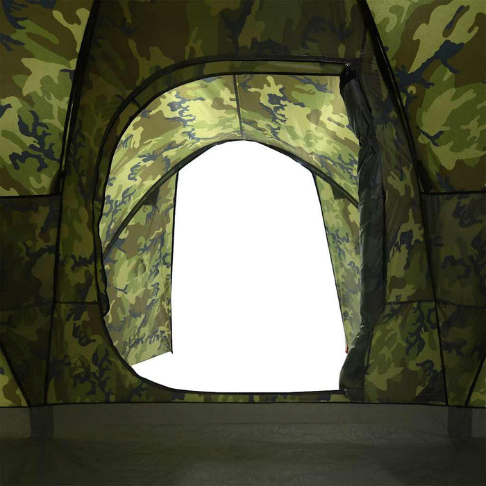 Cort de familie cupolă pentru 6 persoane, camuflaj, impermeabil - WALTI WALTI