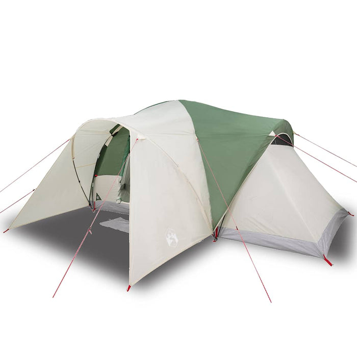 Cort de camping cupolă pentru 6 persoane, verde, impermeabil - WALTI WALTI