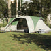 Cort de camping cupolă pentru 6 persoane, verde, impermeabil - WALTI WALTI