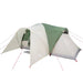 Cort de camping cupolă pentru 6 persoane, verde, impermeabil - WALTI WALTI