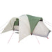 Cort de camping cupolă pentru 6 persoane, verde, impermeabil - WALTI WALTI