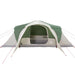 Cort de camping cupolă pentru 6 persoane, verde, impermeabil - WALTI WALTI
