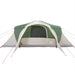 Cort de camping cupolă pentru 6 persoane, verde, impermeabil - WALTI WALTI