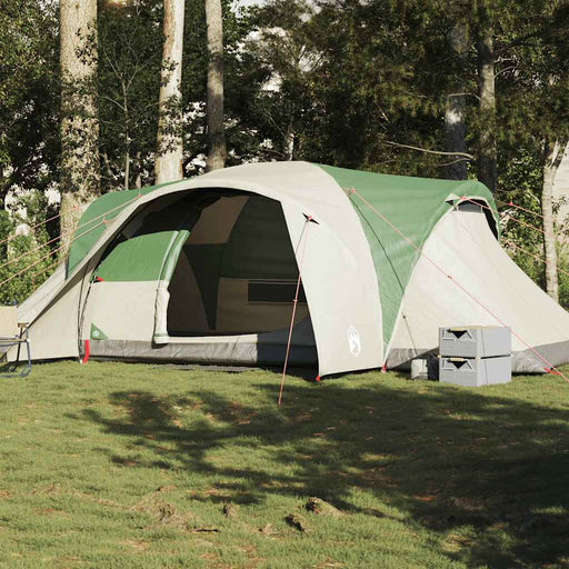 Cort de camping cupolă pentru 6 persoane, verde, impermeabil - WALTI WALTI