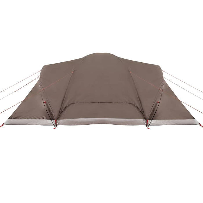 Cort de camping cupolă pentru 6 persoane, maro, impermeabil - WALTI WALTI
