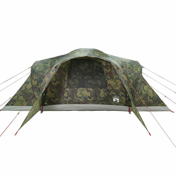 Cort de familie cupolă pentru 6 persoane, camuflaj, impermeabil - WALTI WALTI