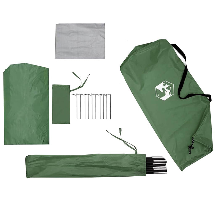 Cort de duș, verde, impermeabil - WALTI WALTI