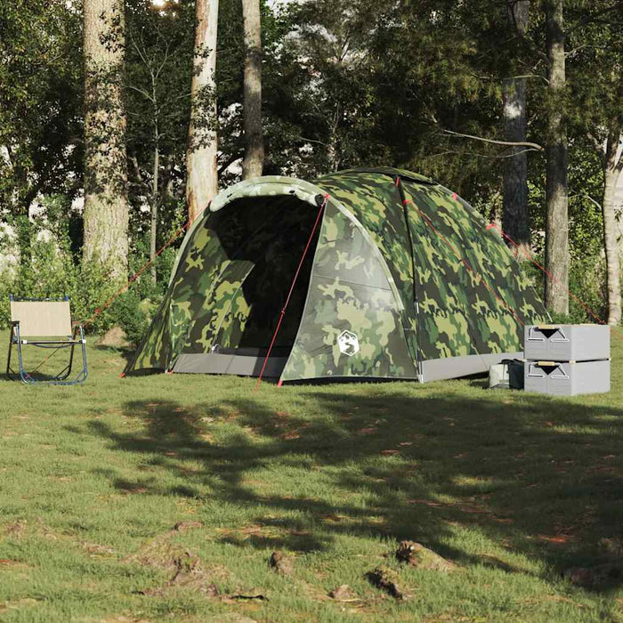 Cort de pescuit pentru 2 persoane, camuflaj, impermeabil - WALTI WALTI