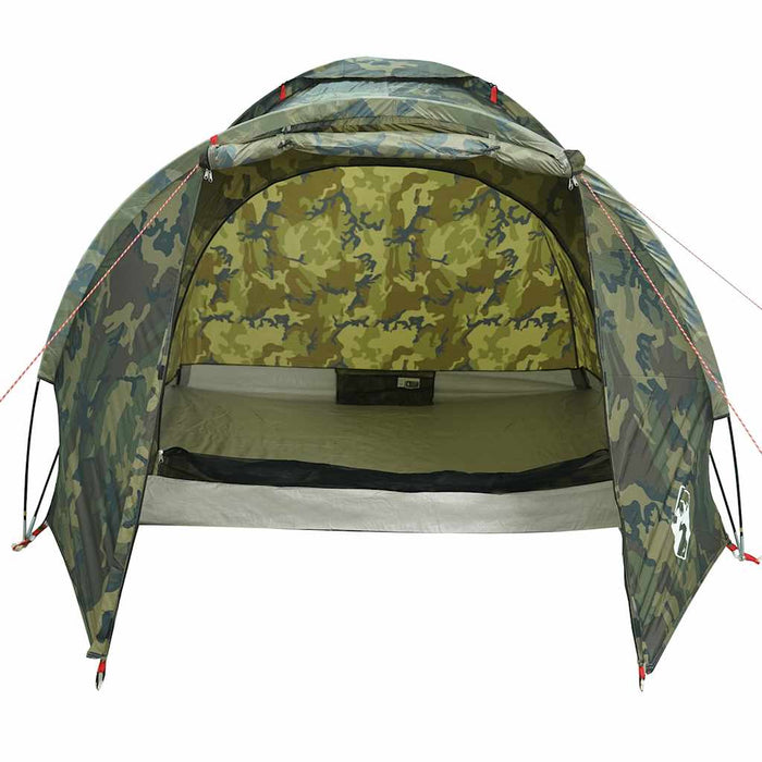 Cort de pescuit pentru 2 persoane, camuflaj, impermeabil - WALTI WALTI