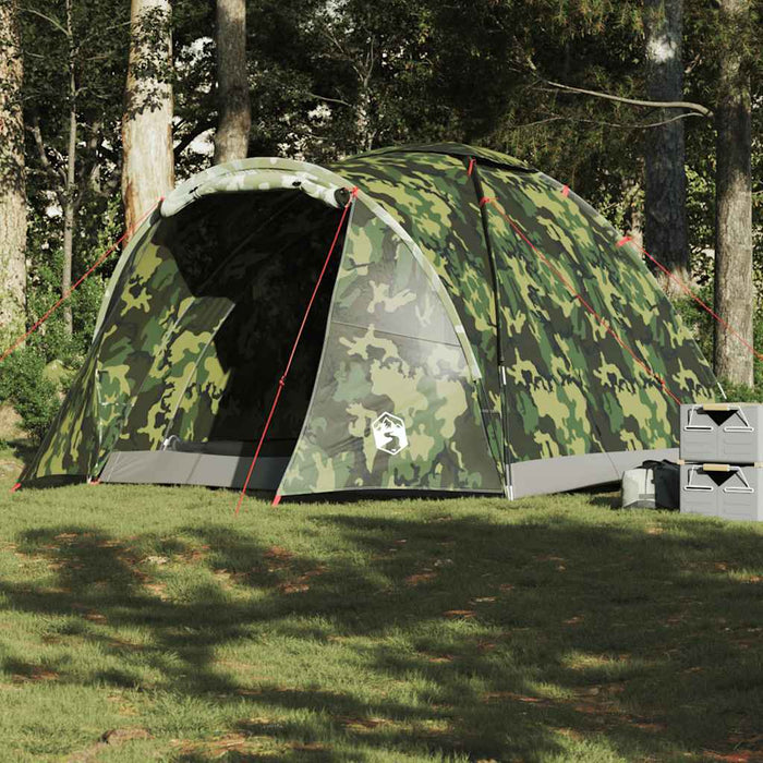Cort de pescuit pentru 2 persoane, camuflaj, impermeabil - WALTI WALTI
