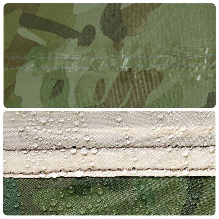 Cort auto pentru 2 persoane, camuflaj, rezistent la apă - WALTI WALTI