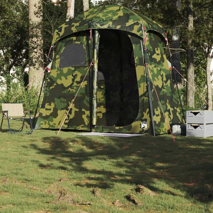 Cort de duș pentru 2 persoane, camuflaj, impermeabil - WALTI WALTI