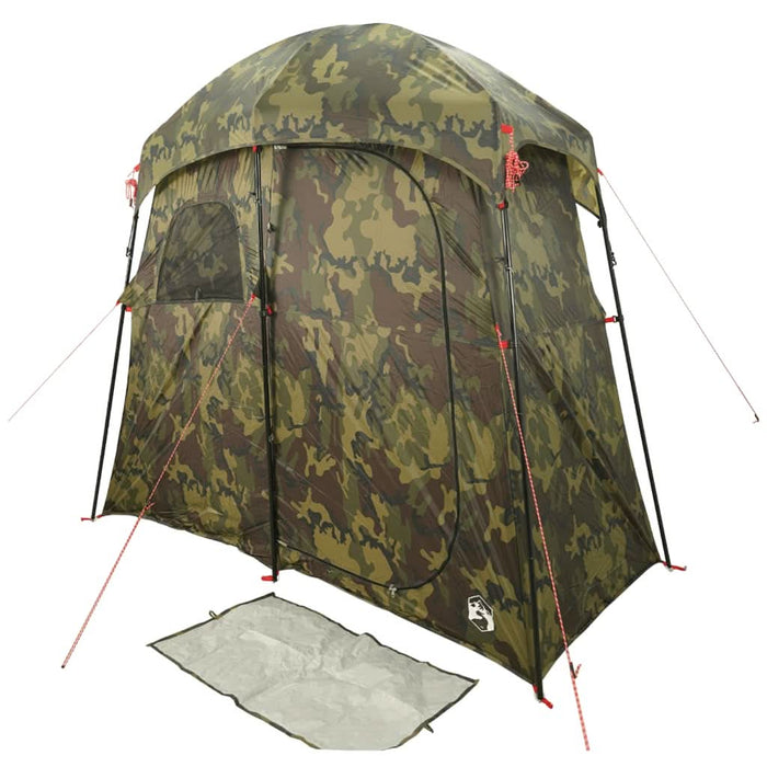 Cort de duș pentru 2 persoane, camuflaj, impermeabil - WALTI WALTI