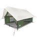 Cort de camping pentru 5 persoane, verde, impermeabil - WALTI WALTI