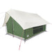 Cort de camping pentru 5 persoane, verde, impermeabil - WALTI WALTI