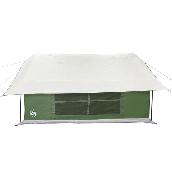Cort de camping pentru 5 persoane, verde, impermeabil - WALTI WALTI
