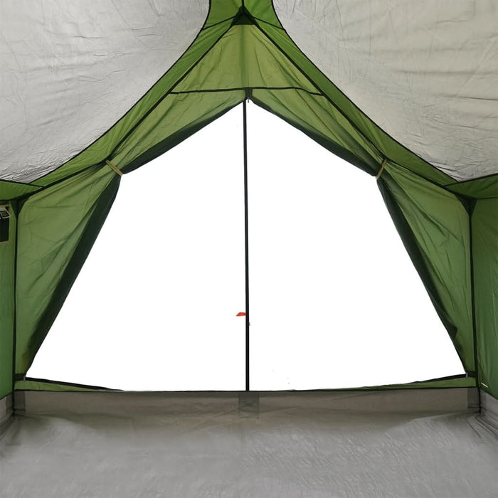 Cort de camping pentru 5 persoane, verde, impermeabil - WALTI WALTI