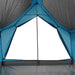 Cort camping pentru 5 persoane, albastru, impermeabil - WALTI WALTI