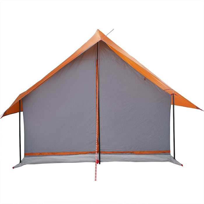 Cort de camping pentru 5 persoane, gri/portocaliu, impermeabil - WALTI WALTI