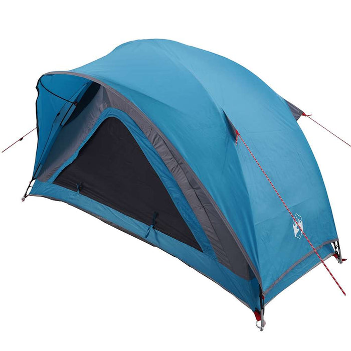 Cort de camping pentru 1 persoană, albastru, impermeabil - WALTI WALTI
