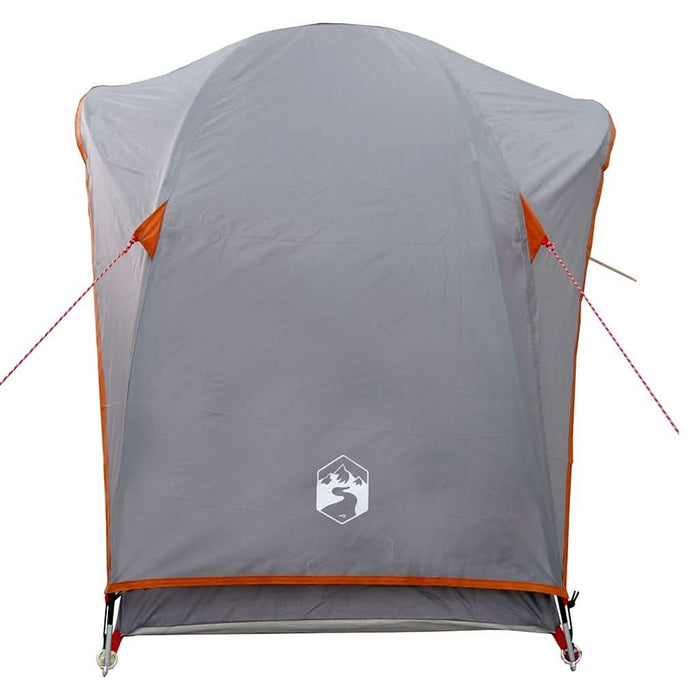 Cort de camping pentru 1 persoană, gri/portocaliu, impermeabil - WALTI WALTI