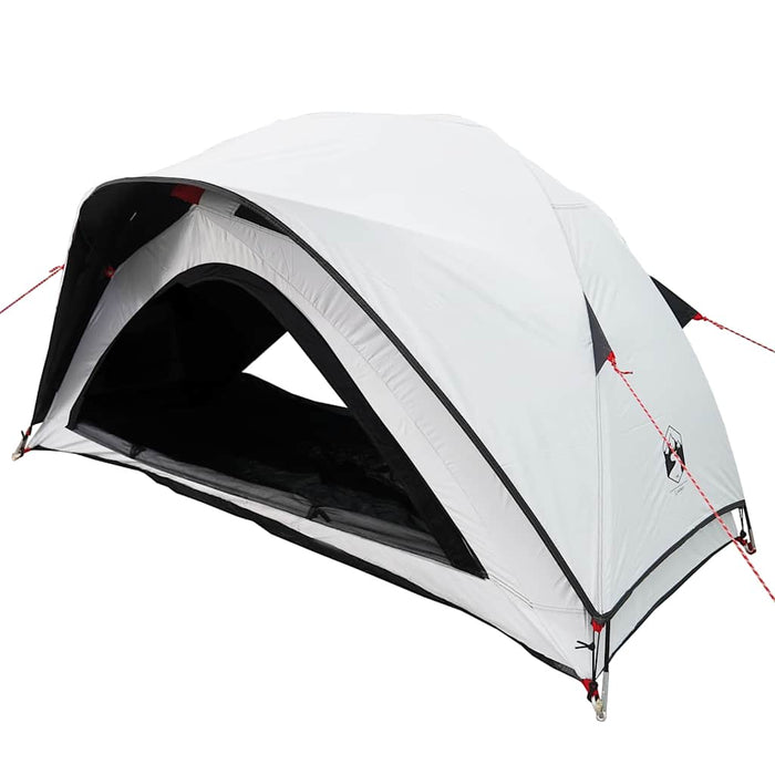 Cort camping, 1 persoane, alb, țesătură opacă, impermeabil - WALTI WALTI