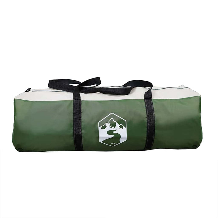 Cort de familie tunel pentru 8 persoane, verde, impermeabil - WALTI WALTI