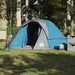 Cabină cort de camping, 4 persoane, albastru, impermeabil - WALTI WALTI