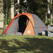 Cabină cort de camping 4 persoane gri și portocaliu impermeabil - WALTI WALTI