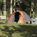 Cabină cort de camping 4 persoane gri și portocaliu impermeabil - WALTI WALTI