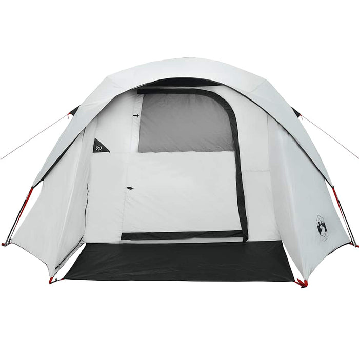 Cabină cort camping 4 persoane alb, țesătură opacă, impermeabil - WALTI WALTI